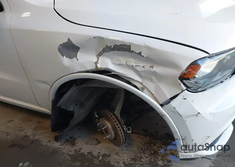 2017 Dodge Durango Gt Awd z USA, uszkodzony, nr VIN 1C4RDJDG5HC611161